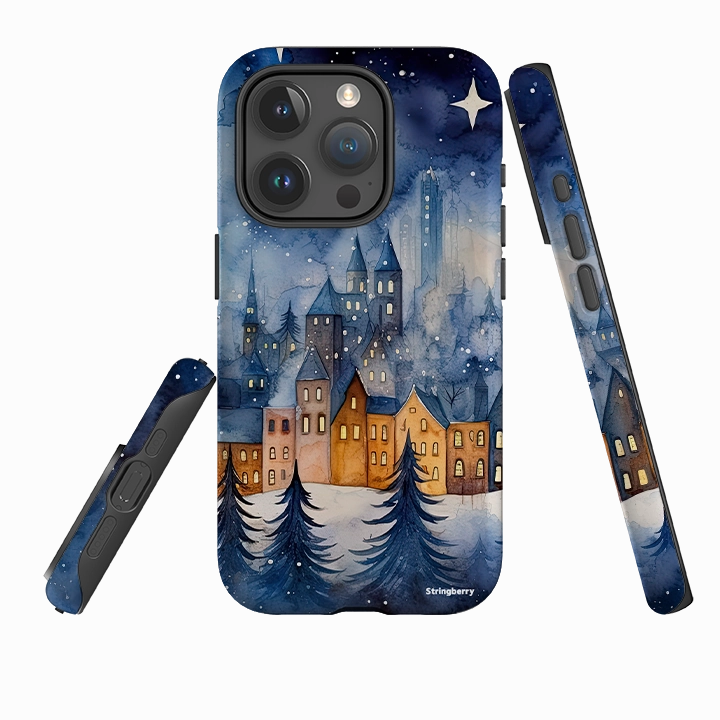 iPhone Tough Case - Frosty Nights Comfort Finish Slim Comfort