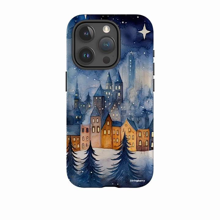 iPhone Tough Case - Frosty Nights Pocket Ready
