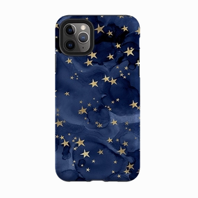Fashion Look Matte Shield Matte Touch iPhone Tough Case - Stormy Stars