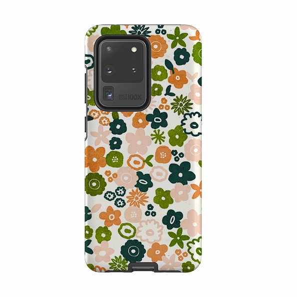 Raised Edges Samsung Tough Case - Scatter A By Katherine Quinn