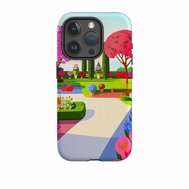 iPhone Tough Case - Perfect Garden Soft touch finish