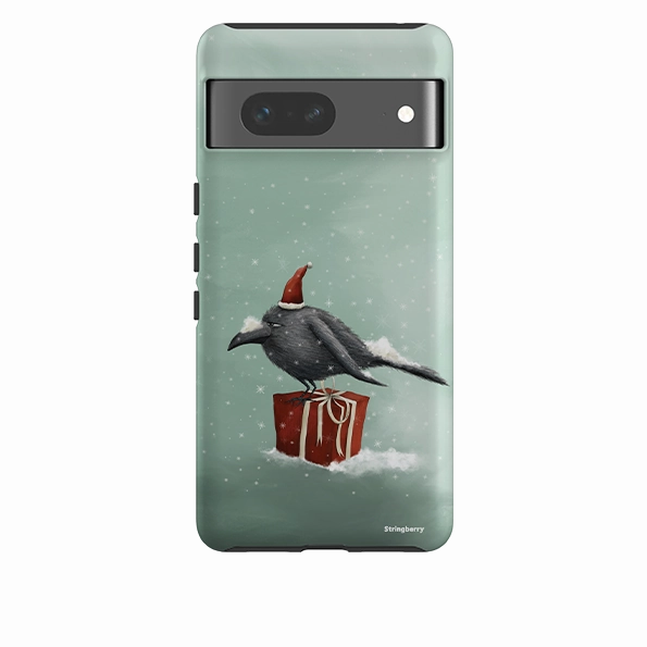 Google Tough Case -  Santa Crow By Maja Lindberg Minimal Pattern