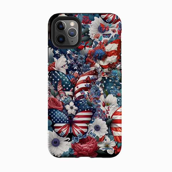Fashion Detail Protective Detailing iPhone Tough Case - US Floral I