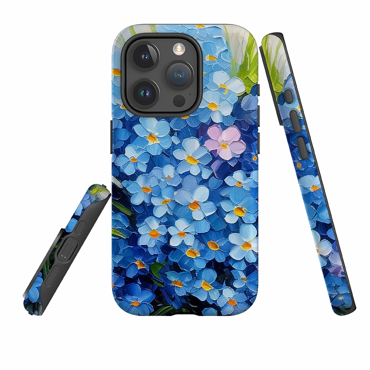 iPhone Tough Case - Atlas Minimal Texture Carbon Fiber