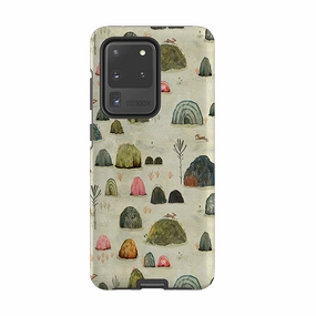 Samsung Tough Case - Mossy Hills By Katherine Quinn Compact Texture Layer Grip Assist