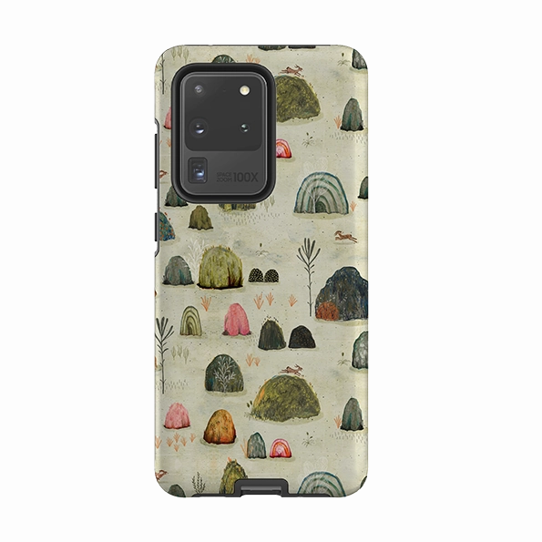 Samsung Tough Case - Mossy Hills By Katherine Quinn Compact Texture Layer Grip Assist