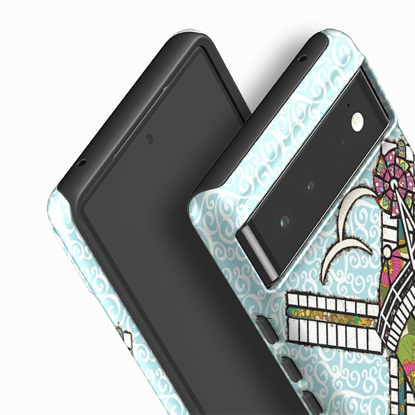 Sleek Texture Shock Guard Google Tough Case -  Cley Windmill By Amelia Bowman