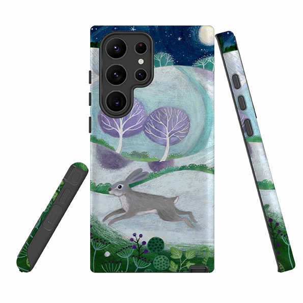 Office use Samsung Tough Case - Winter Hare By Bex Parkin