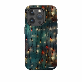 Modern Pattern Layer iPhone Tough Case - Festive Lights