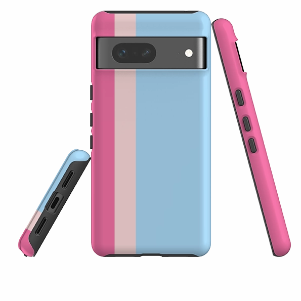Durable Texture Google Tough Case - Bangkok Chroma Stripe