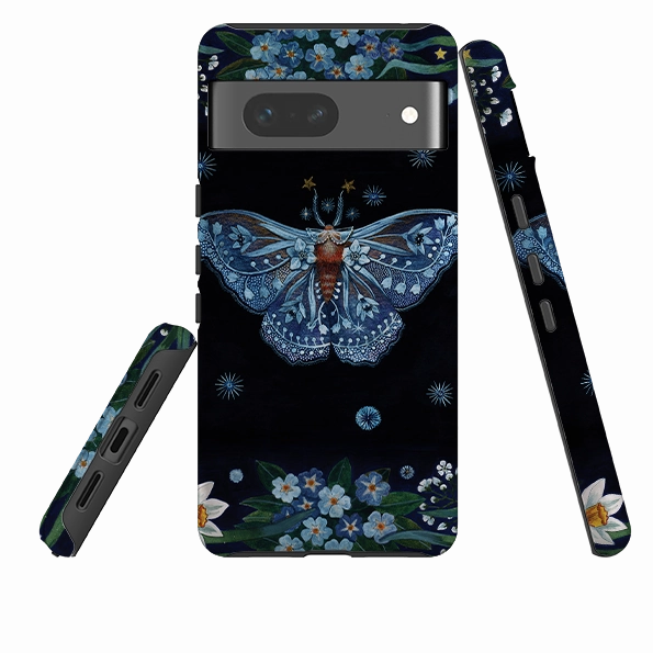 Luxury Style Stylish Finish Google Tough Case -  Night Moth By Maria Matos