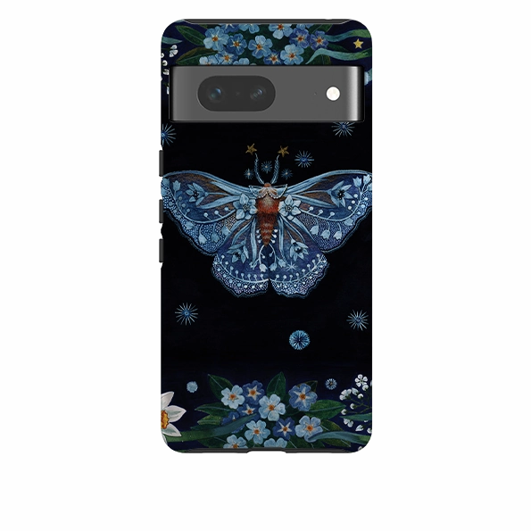 High-End Detail Enhanced grip Google Tough Case -  Night Moth By Maria Matos