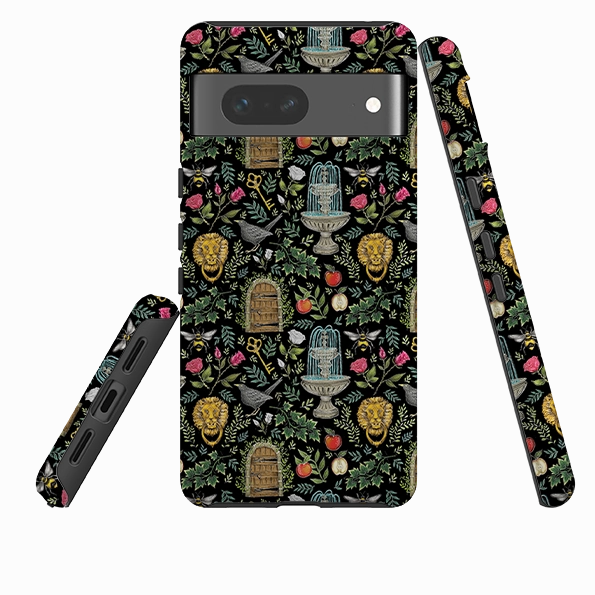 Durable Quality Modern Accessory Google Tough Case -  Secret Garden By Catherine Rowe