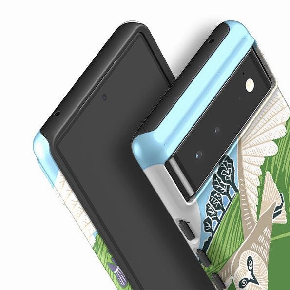 Google Tough Case -  Morning Barn Owl By kate Heiss Soft Look Texture