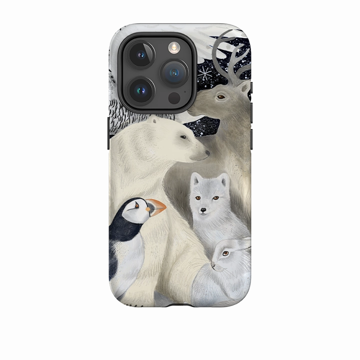 iPhone Tough Case - Creatures Of The North By Bex Parkin Stylish Layer