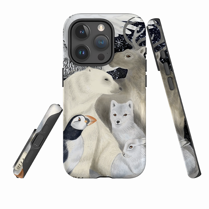 iPhone Tough Case - Creatures Of The North By Bex Parkin Grip Control