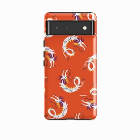 Comfort Pattern Texture Google Tough Case -  Dragons By Ali Brookes