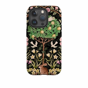Compact Frame Glossy Texture Layer iPhone Case - Tree Of Life By Bex Parkin