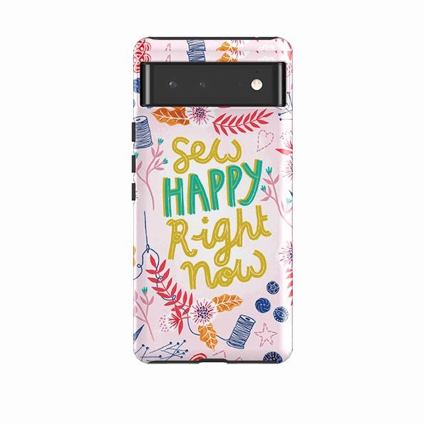 Google Tough Case -  Sew Happy By Lee Foster Wilson Sleek Surface Slim Feel
