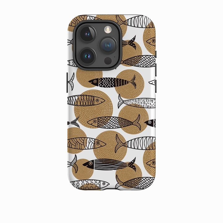 iPhone Case - Sardines IV Minimalist Aesthetic Portable Fit