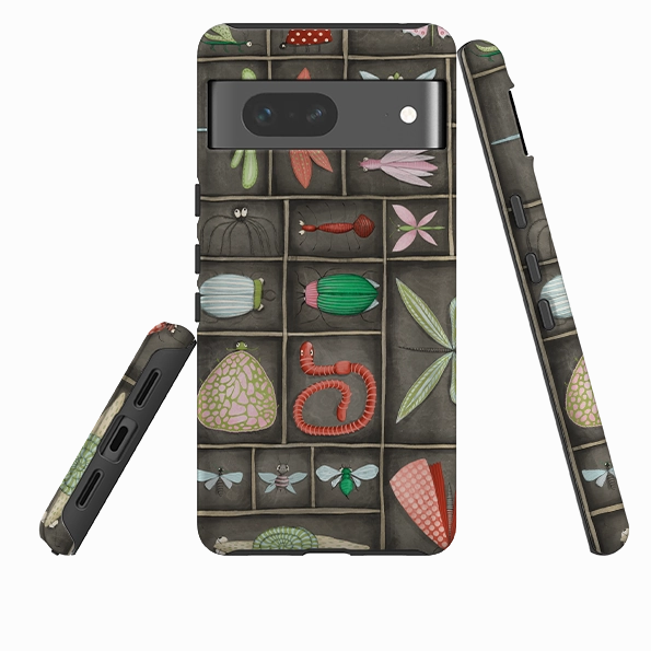 Compact Protection Light Build Google Tough Case -  Cabinet Of Bugs By Maja Lindberg