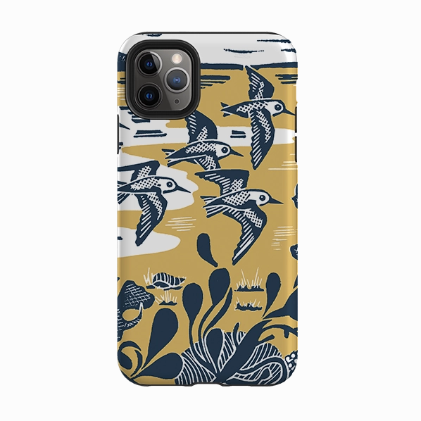 iPhone Tough Case - Sanderlings At The Shore By Kate Heiss Smooth Grip Soft edges