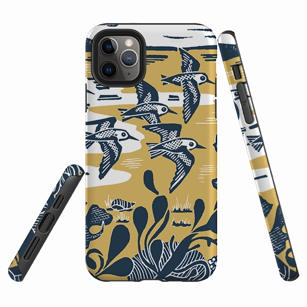 iPhone Tough Case - Sanderlings At The Shore By Kate Heiss Stylish frame