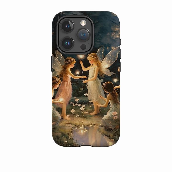 iPhone Case - Little Fairies II Protective Build Texture Fashion Forward