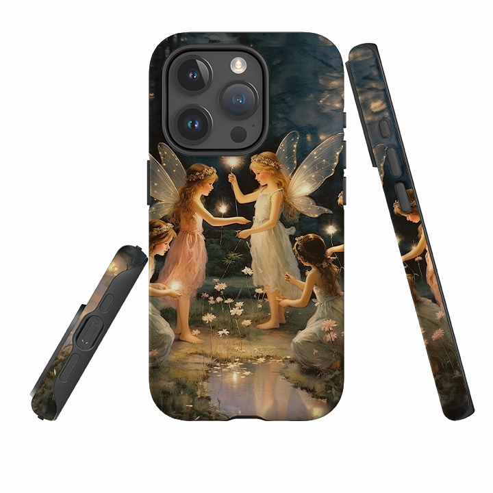 iPhone Case - Little Fairies II Bold Look Matte Feel Texture