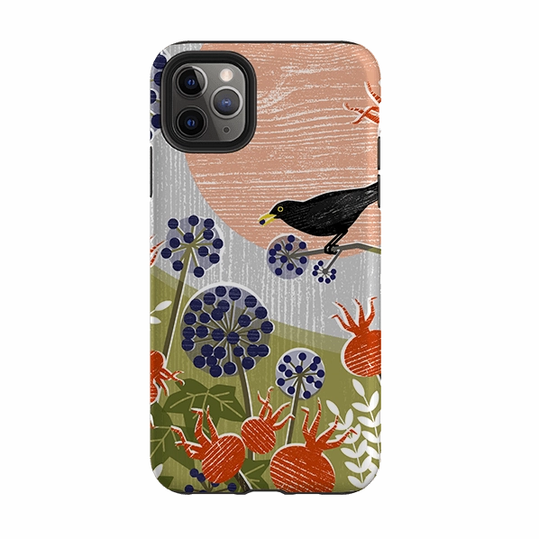 Soft Surface Layer Modern Finish iPhone Tough Case - Blackbird And Ivy By Liane Payne