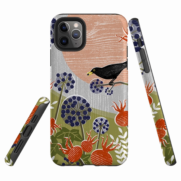 iPhone Tough Case - Blackbird And Ivy By Liane Payne Minimal Frame Protective Lining