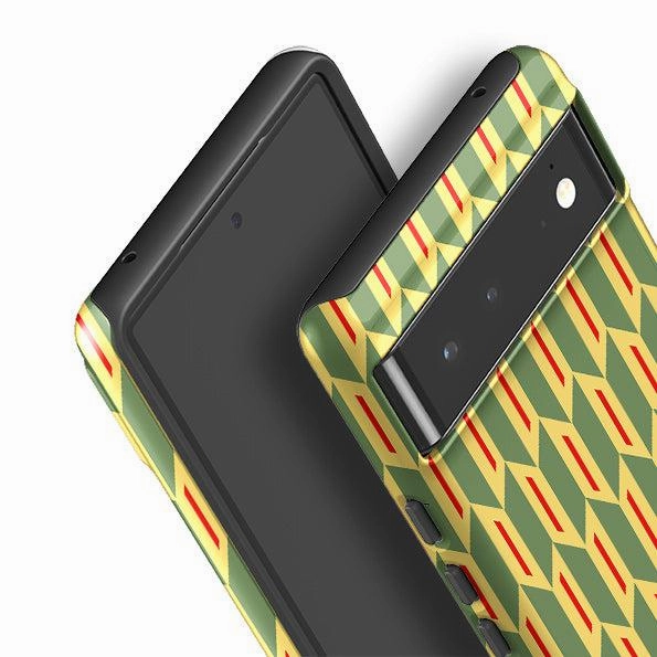 Google Tough Case -  Chevrons By Cressida Bell Ergonomic grip Handy Use