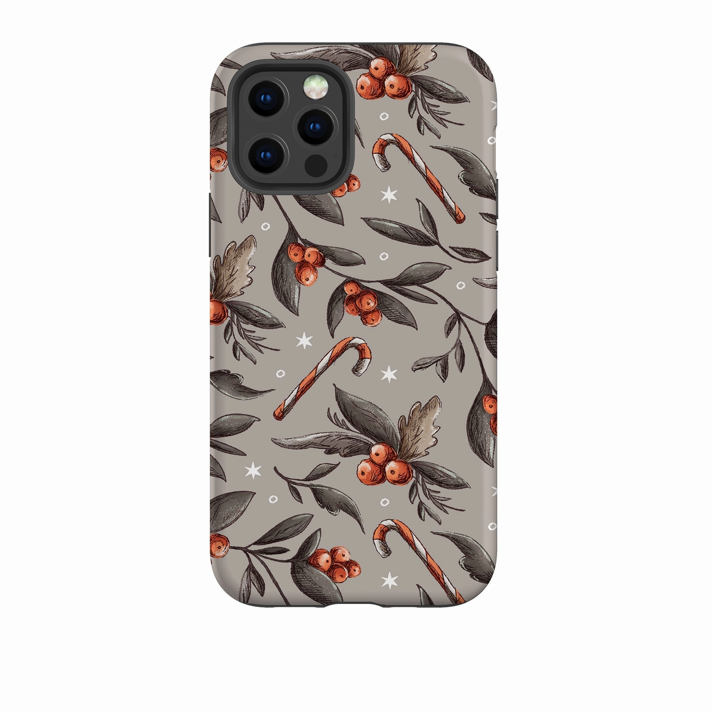 Hybrid Detail iPhone Tough Case - Xmas Candy II