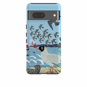Google Tough  Case - Seagulls And Seals By Kate Heiss Clear Edge
