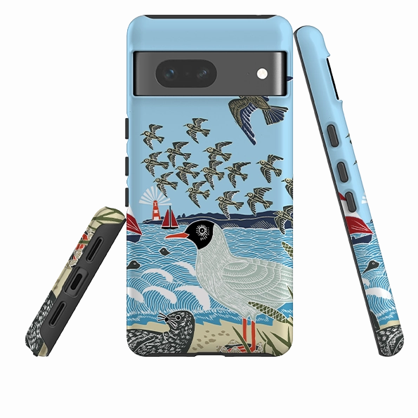 Google Tough  Case - Seagulls And Seals By Kate Heiss Matte Edge