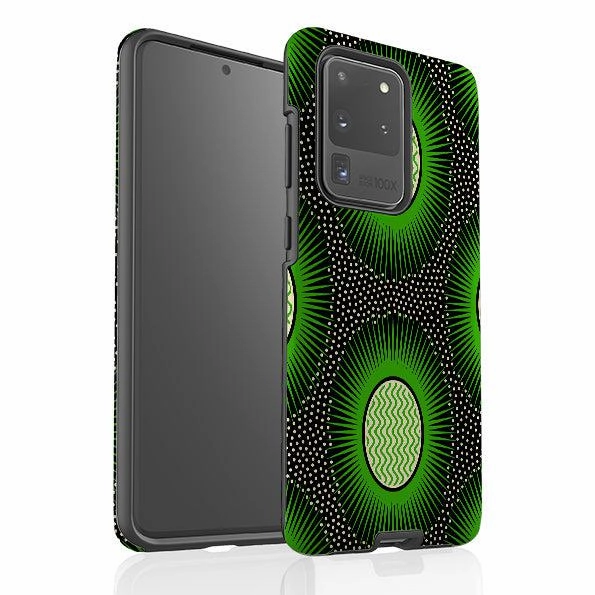 Samsung Tough Case - Eclipse By Cressida Bell Smooth Pattern Design Shock Absorption Layer