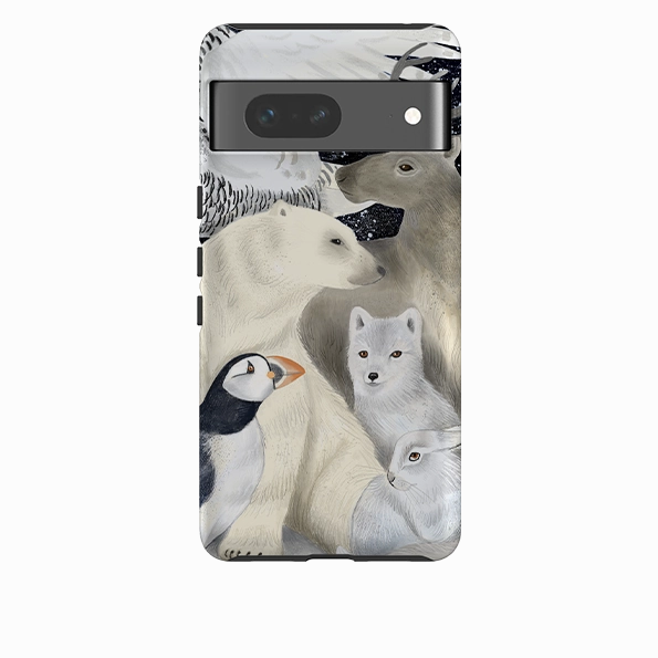 Google Tough Case - Creatures Of The North By Bex Parkin Smooth Grip Layer