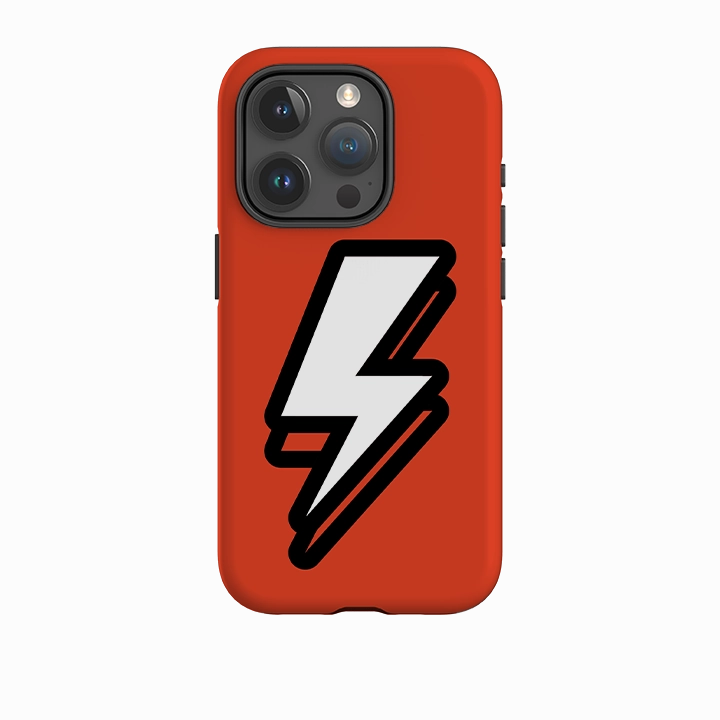 iPhone Tough Case - Thunder Tigerlilly Matte Build Rugged Pattern Texture