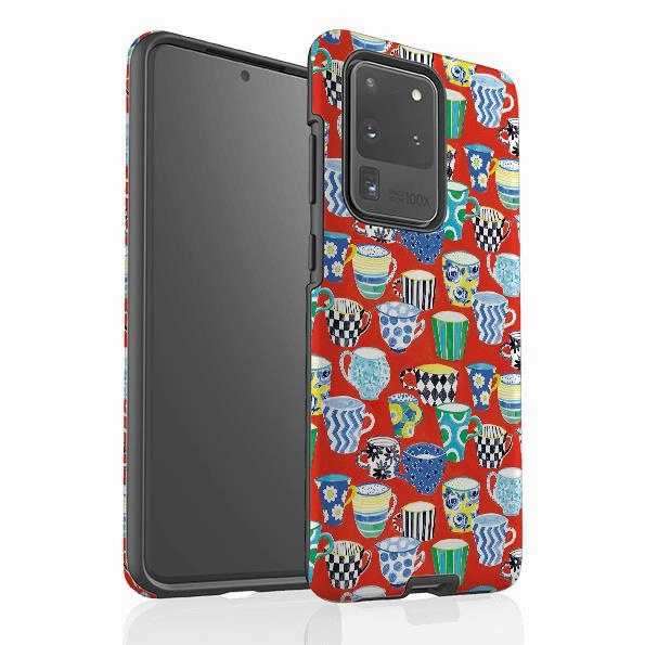 Matte Detail Casual Design Samsung Tough Case - Coffee Break By Sarah Campbell