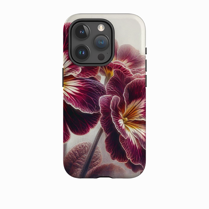 Elegant Shield Clear Design iPhone Case - Dale Floral