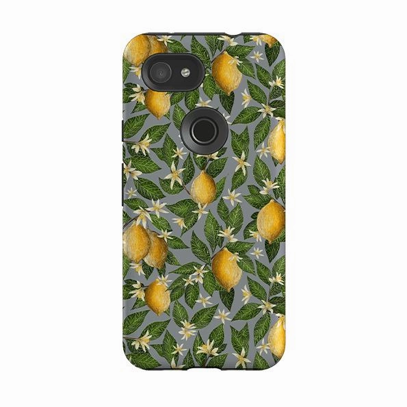Stylish Texture Fashion Accent Google Tough Case -  Lemons By Catherine Rowe
