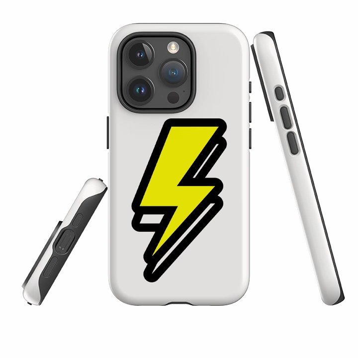 iPhone Tough Case - Thunder Pale Minimal Detail