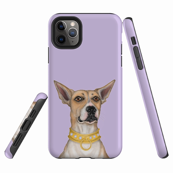 iPhone Tough Case - Basenji By Catherine Rowe Hybrid Build Texture Rugged Detail Layer