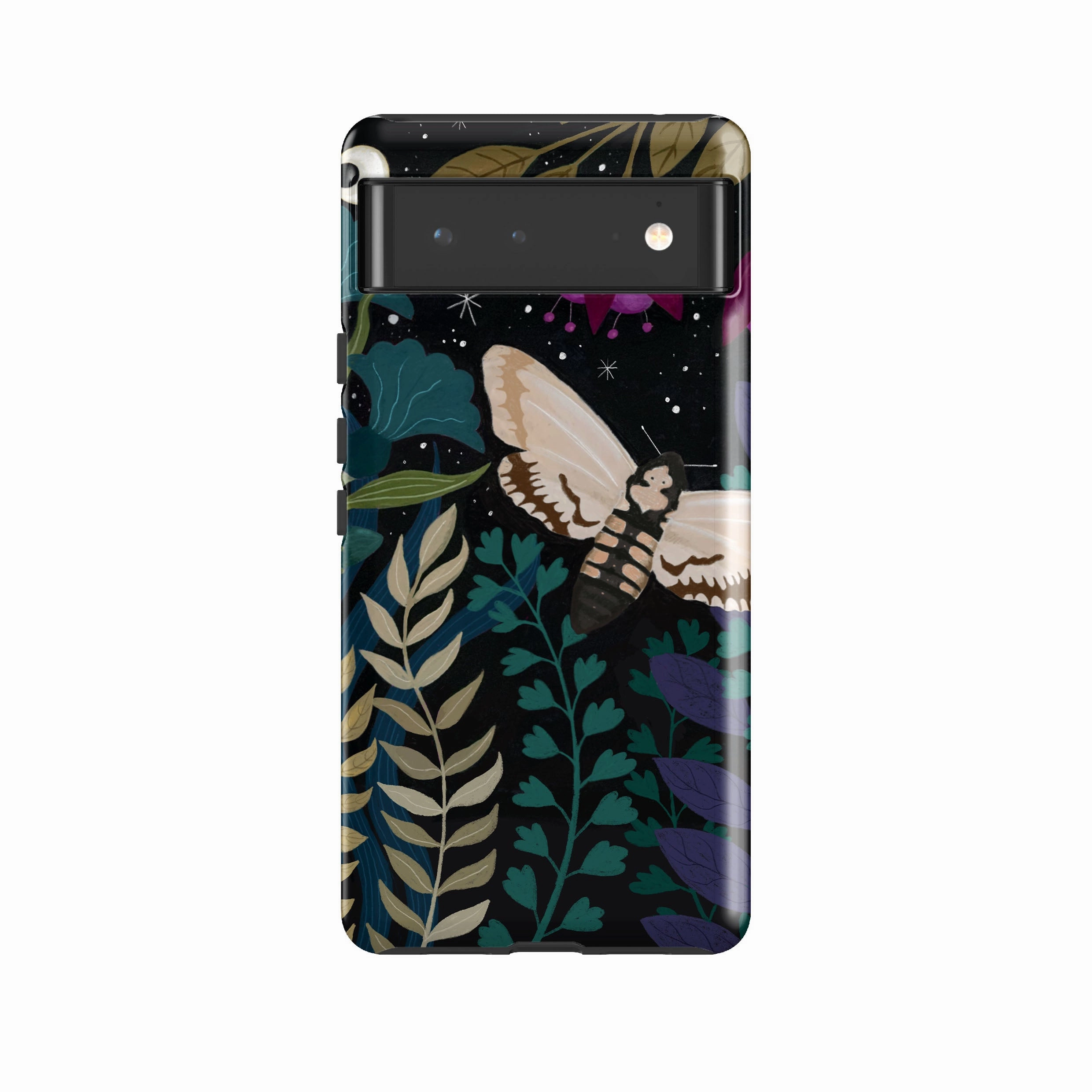 Google Tough Case -  Midnight Moths By Bex Parkin Perfect Fit