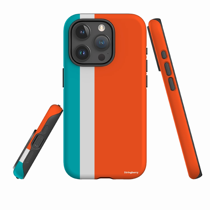 Protective Form Fit iPhone Case - Venice Chroma-Stripe