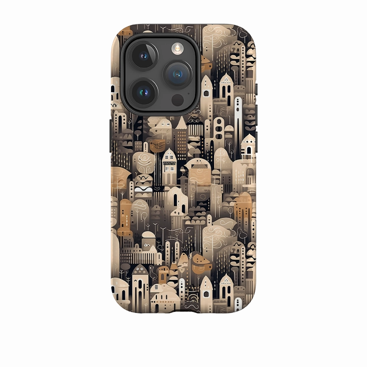 iPhone Tough Case - Cityscapes III Elegant Appearance