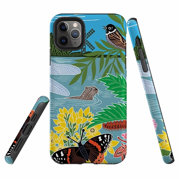 iPhone Tough Case - Norfolk Broads By Kate Heiss Premium Craft