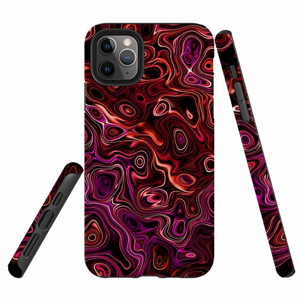 Gloss Layer Finish Soft Build Texture iPhone Tough Case - Swizzle