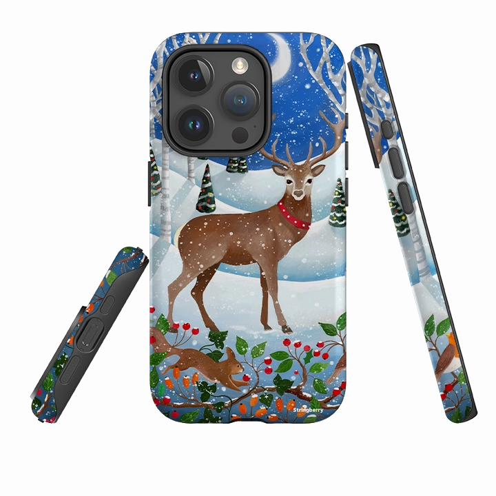iPhone Tough Case - Deer By Bex Parkin Travel Ready