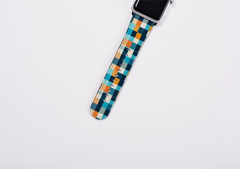 Dublin Gingham Apple Watch Strap Trendy Design